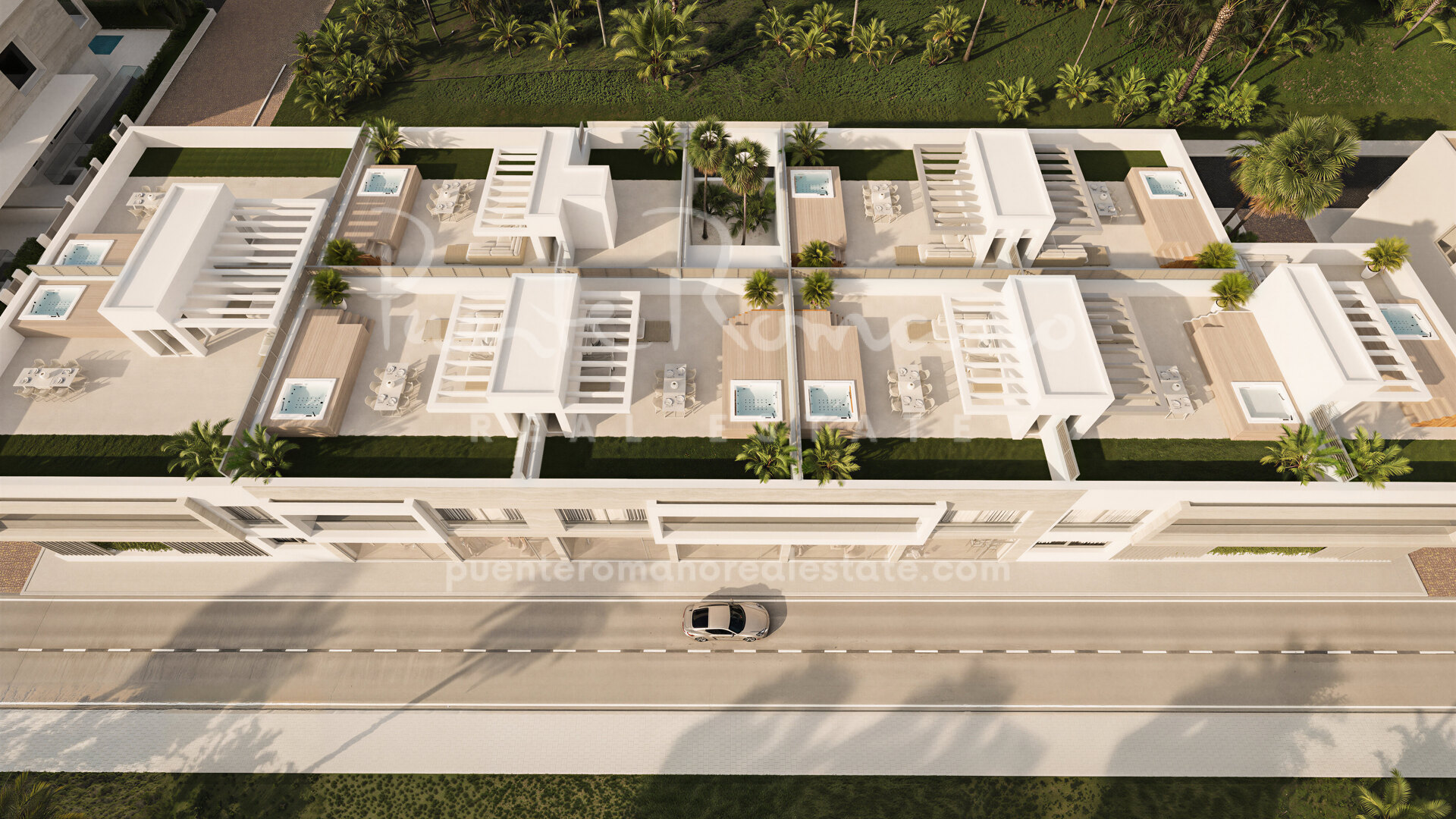 Duplex penthouse in a new development near San Pedro beach