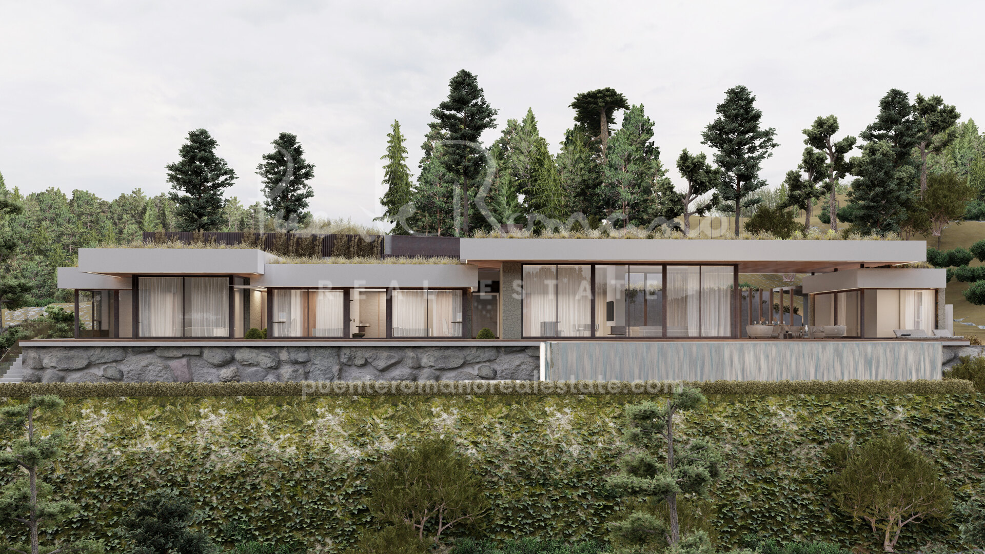 Beautiful plot with project and panoramic sea views in Monte Mayor, Benahavís