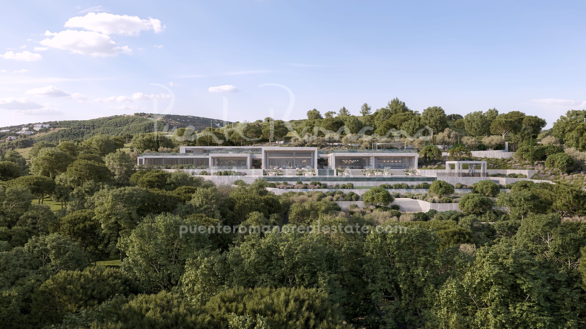 Proyecto llave en mano de una impresionante villa con vistas panorámicas sobre el mar dentro de La Reserva, Sotogrande