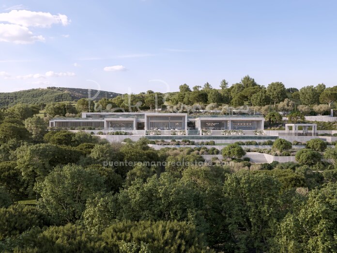 Turnkey project of a stunning villa with panoramic sea views within La Reserva, Sotogrande
