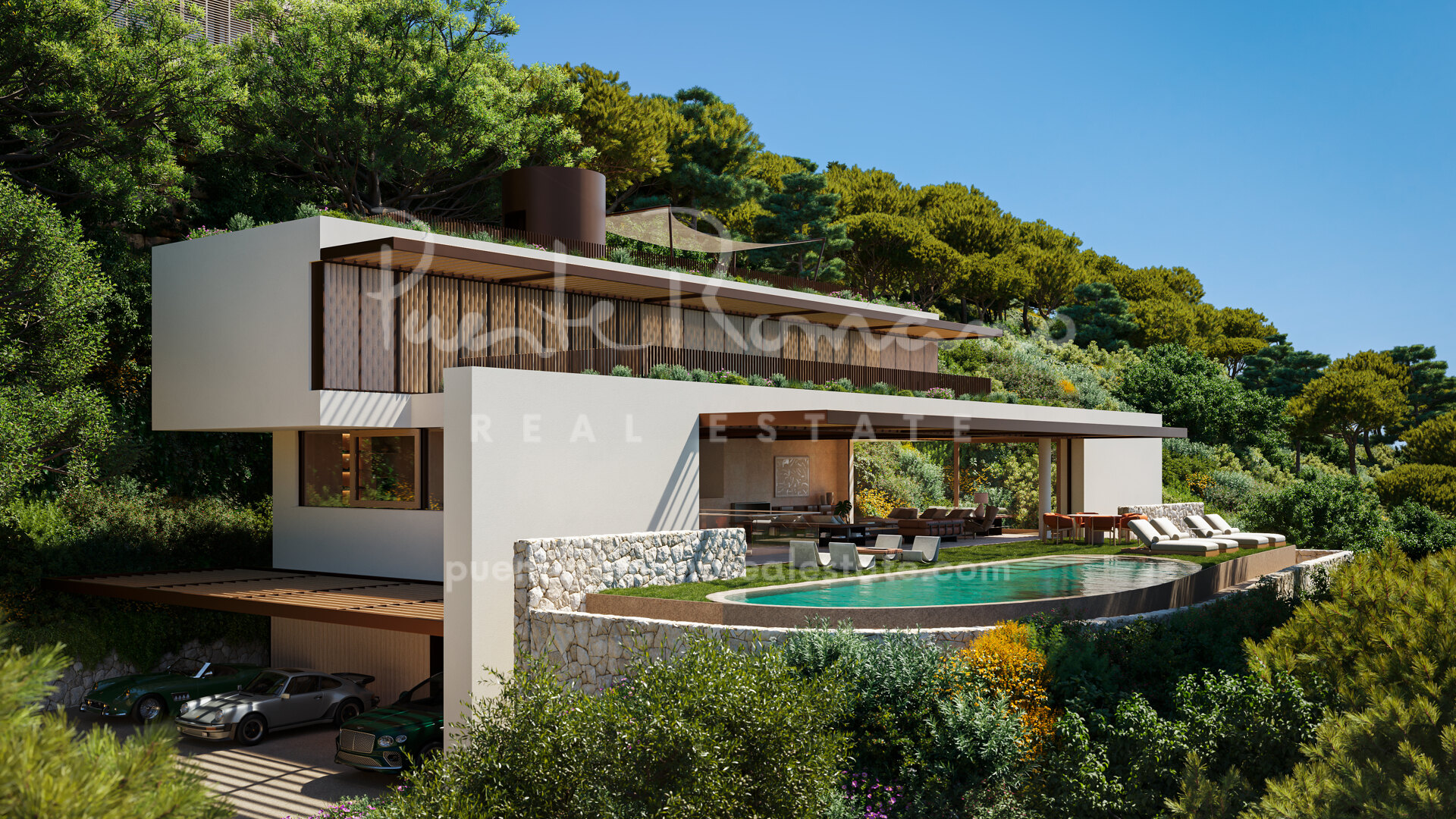 Villa Jacaranda, a luxurious modern turnkey villa in El Madroñal