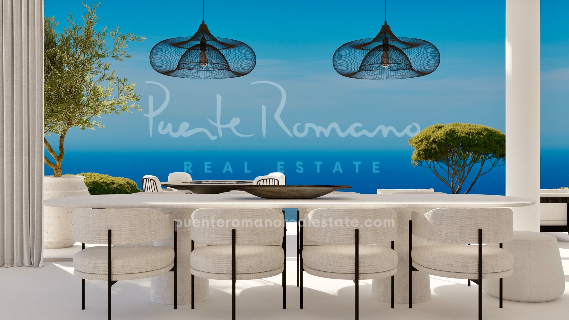 Villa Aurion a modern new villa with amazing views to the sea in Real de La Quinta
