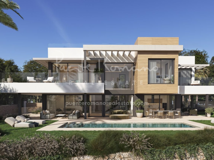 Villa contemporánea con bonitas vistas y excepcionales espacios de vida al aire libre en DREAM, Marbella Este