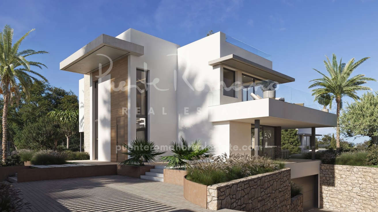 Architectural contemporary villa with exceptional light and open spaces in DREAM, Hacienda Las Chapas