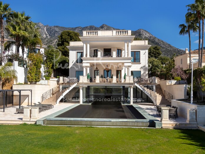 Villa Milas an impressive property in Sierra Blanca one of the most exclusive areas of Marbella’s Golden Mile