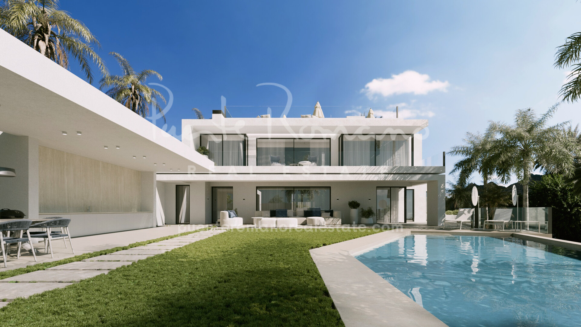 Magnificent villa in a gated community in Cascada de Camoján