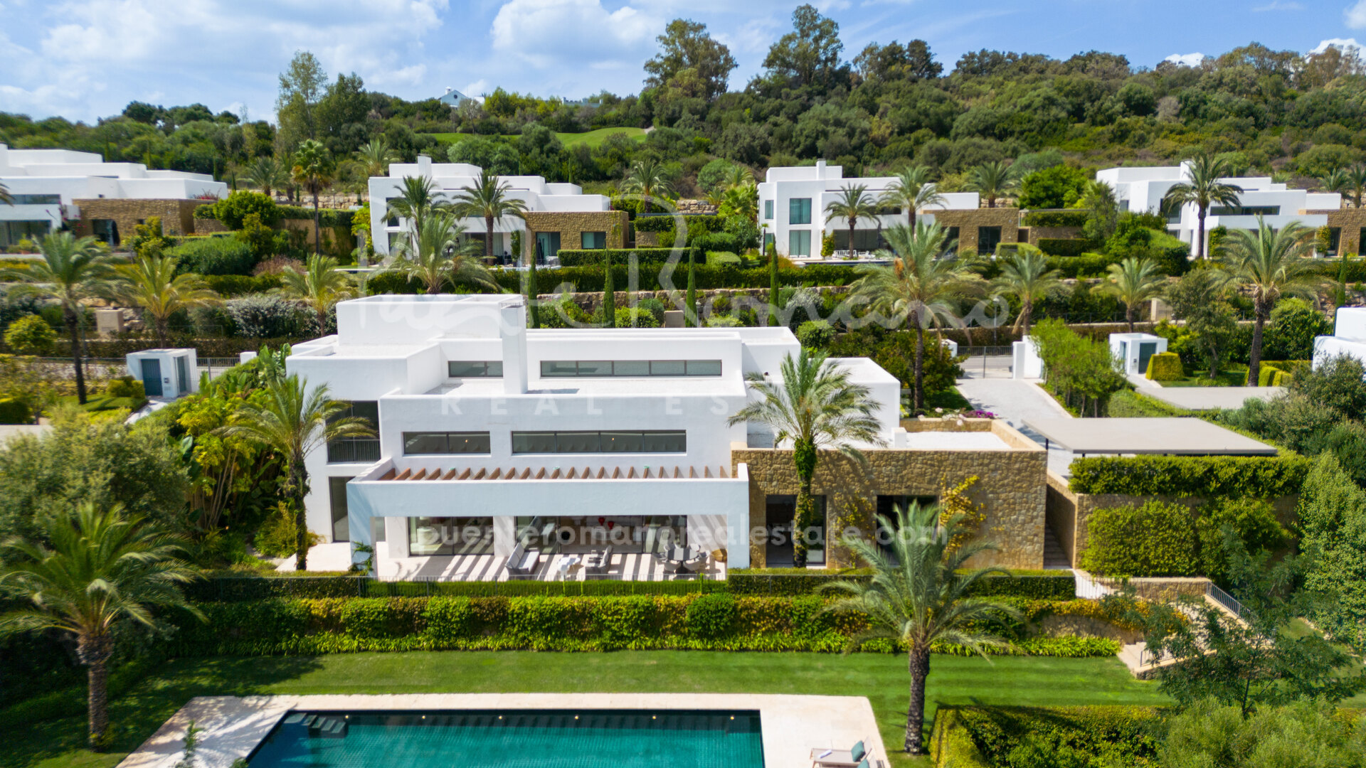 Spectacular modern villa in Finca Cortesin Resort, Casares