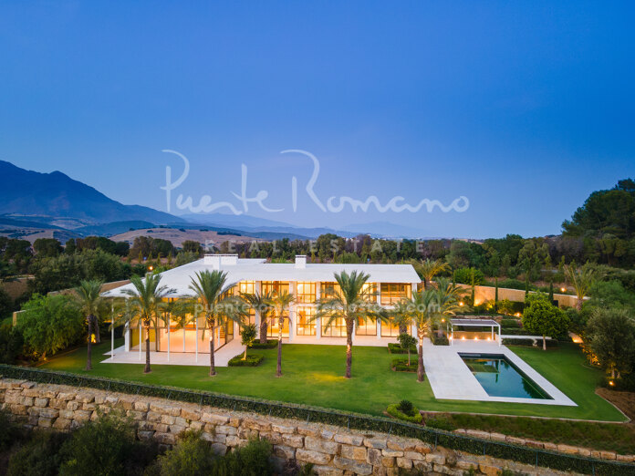 Villa en primera línea de golf con impresionantes vistas