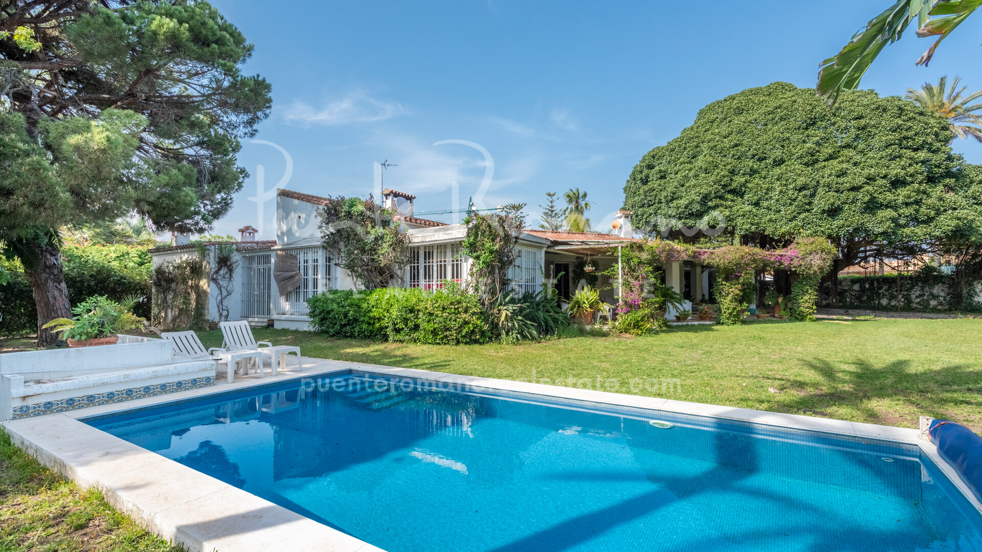 Beachside Villa next to Guadalmina Baja – Perfect Renovation Opportunity